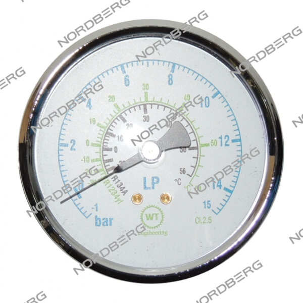 Манометр LP (15BAR/80d) для NORDBERG NF22L NF22L#GAUGE15
