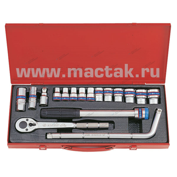 1/2” комплект торцевых головок 4518MR