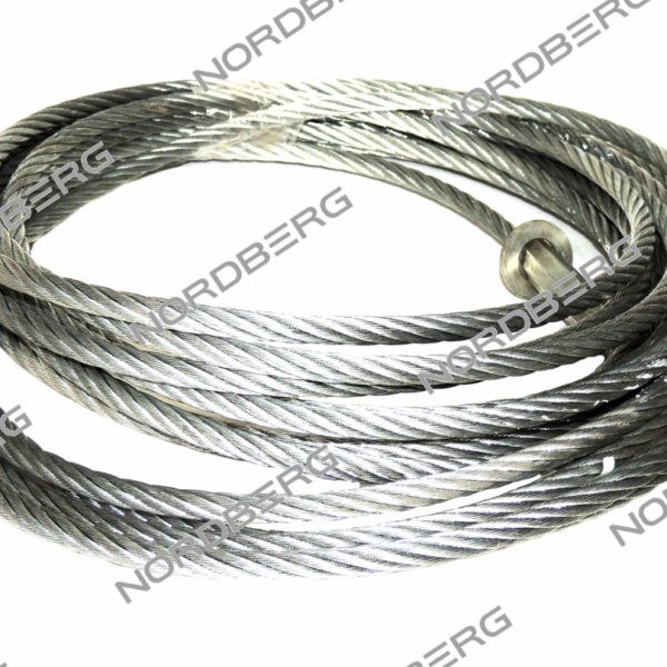 Трос для подъемника NORDBERG 4440T (L=7731мм) 000004137