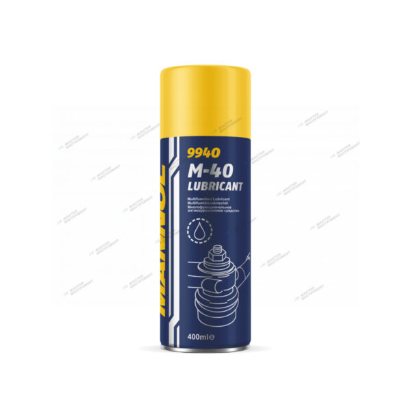 Антикоррозийное очищающее средство аэрозоль MANNOL M-40 LUBRICANT, 400 мл 9940