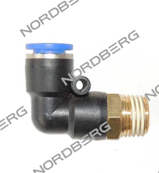 Фитинг угловой D8 - M1/4" ЦБ-00007609